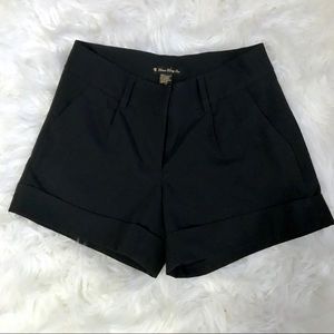 Black Dress Shorts